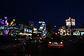 The Strip by night, Las Vegas