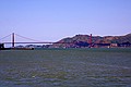 Golden Gate set fra Pier 39